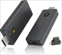 FAIRBEE Wireless 4K HDMI Transmitter & Receiver, 16TX to 1RX, Plug & Play, 98FT HDMI Wireless Extender for Laptop/PC/Projector/TV