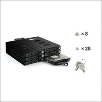 FANTEC MR-SA1262-12G SAS 12G + SATA 6G Backplane for 6 x 2.5 Inch HDD/SSD, 2194