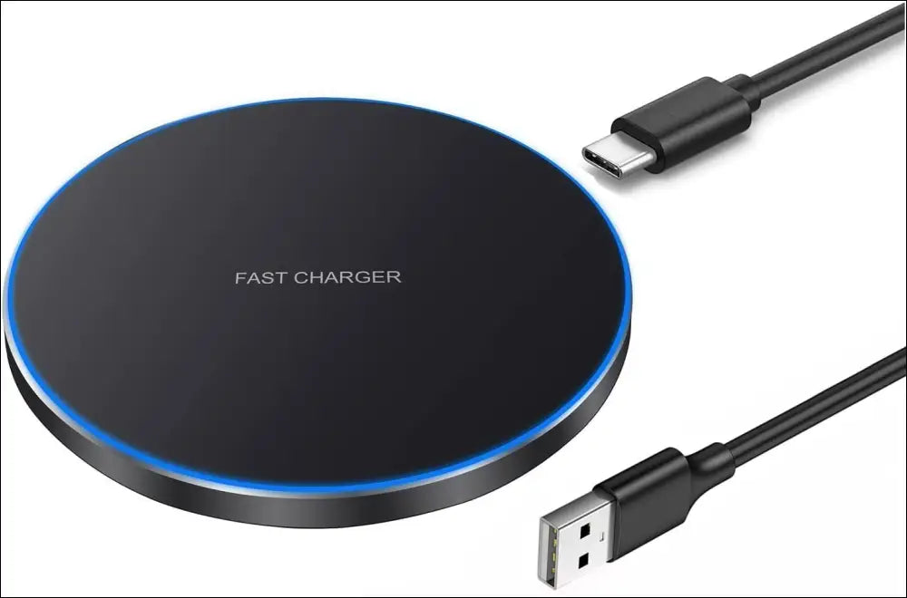 Fast Wireless Charging Pad Compatible with iPhone 16 15 14 13 12 11 Pro Max/13 12 Mini/XR/XS/X,Samsung Galaxy Z Fold/Flip,S24/S23/S22/S21/S20/Note 20,Pixel 9...