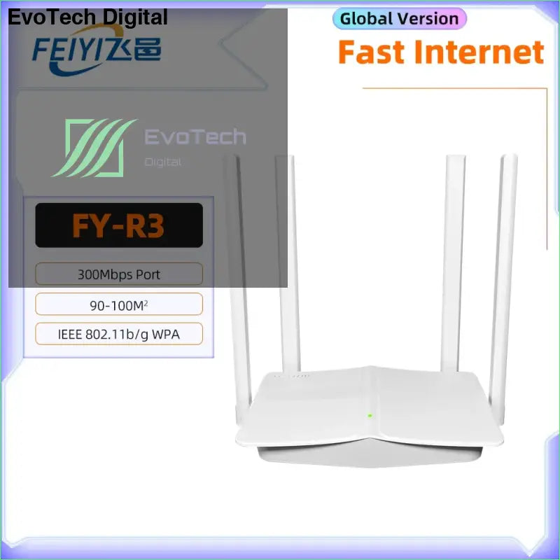 FEIYI AC2100 Wifi Router Dual Band Gigabit 2.4G 5.0GHz 2034Mbps Wireless Amplifier Signal Repeater Home Internet - AU