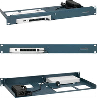 Firewall Appliance Rack Mount for Cisco Meraki - 1U Server Rack Shelf with Easy Access Front Network Connections