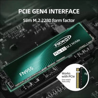 FN955 2TB SSD M.2 2280 Pcie Gen4 X4 Nvme 1.4 Internal Solid State Drive - Speeds