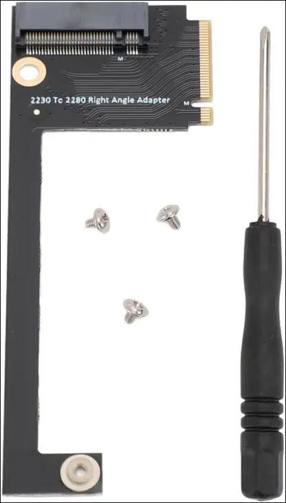 for Rog Ally Handheld Conversion 2230 to 2280 SSD Expansion Board 90 Degree Converter Adapter Board NVME M Key NGFF M.2