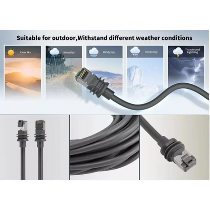 For Starlink Gen 3 Cable Standard V3 Cable Waterproof for Starlink V3 Satellites