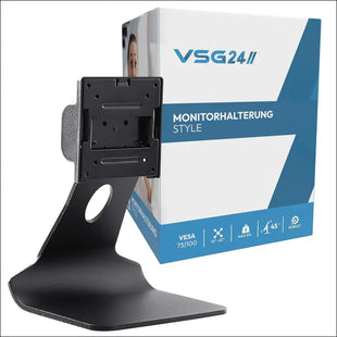 Full Metal Table Monitor Mount, 10-22 Inches