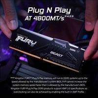 * "Fury Beast 64GB DDR5 RGB RAM