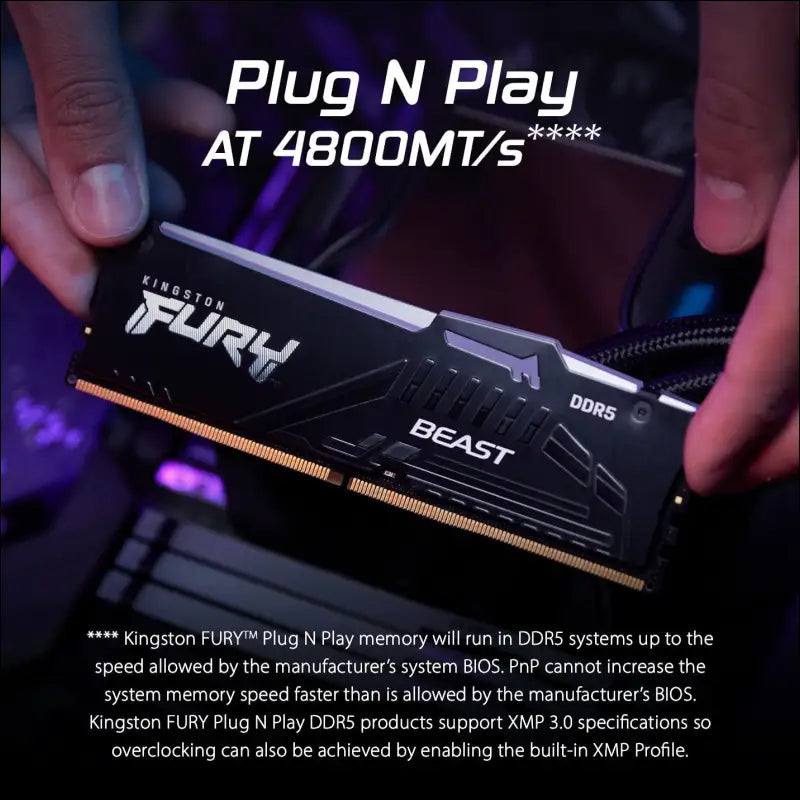 * "Fury Beast 64GB DDR5 RGB RAM