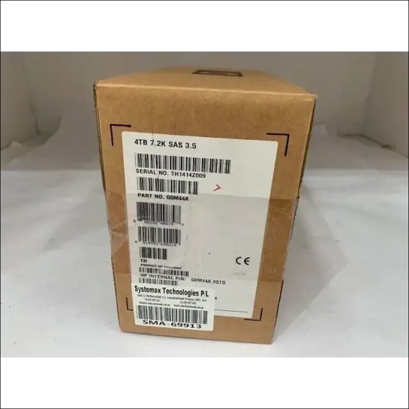G0M44A - HPE MSA 4TB 6G 7.2K SAS LFF 3.5" MDL ENC Hard Drive