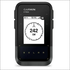 Garmin eTrex® Solar, GPS Handheld Navigator, Unlimited Battery Life, Water Resistant