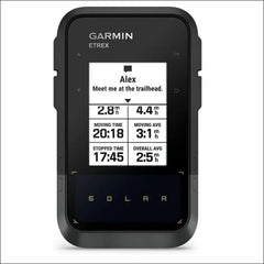 Garmin eTrex® Solar, GPS Handheld Navigator, Unlimited Battery Life, Water Resistant