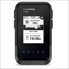 Garmin eTrex® Solar, GPS Handheld Navigator, Unlimited Battery Life, Water Resistant