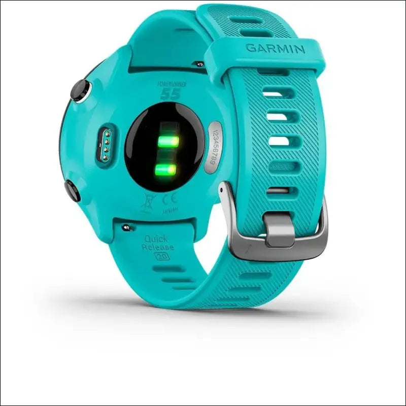 Garmin Forerunner 55 Music GPS 46mm Running Smartwatch, Lightweight, Music Storage, Advanced Training & Insights, Safety & Tracking Features, up to 14 Days Battery Life, Whitestone
