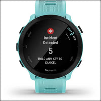 Garmin Forerunner 55 Music GPS 46mm Running Smartwatch, Lightweight, Music Storage, Advanced Training & Insights, Safety & Tracking Features, up to 14 Days Battery Life, Whitestone