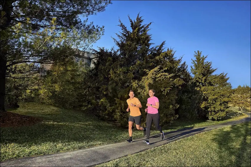 Garmin Forerunner 55 Music GPS 46mm Running Smartwatch, Lightweight, Music Storage, Advanced Training & Insights, Safety & Tracking Features, up to 14 Days Battery Life, Whitestone