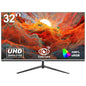 Gawfolk 32 Inch UHD (3840 x 2160) 4K High Resolution，60Hz Ultra-Thin Bezel Computer Monitor ，with HDMI/VGA Home Office