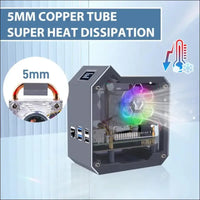 GeeekPi N07 Mini Tower NVMe NAS Kit for Raspberry Pi 5