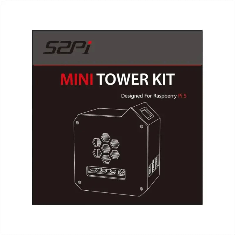 GeeekPi N07 Mini Tower NVMe NAS Kit for Raspberry Pi 5
