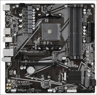 GIGABYTE A520M DS3H V2 Motherboard - Supports AMD Ryzen 5000 Series AM4 processors, up to 4733MHz DDR4 (OC), PCIe 3.0 x16, LAN GbE, USB 3.2 Gen 1