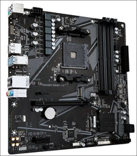 GIGABYTE A520M DS3H V2 Motherboard - Supports AMD Ryzen 5000 Series AM4 processors, up to 4733MHz DDR4 (OC), PCIe 3.0 x16, LAN GbE, USB 3.2 Gen 1