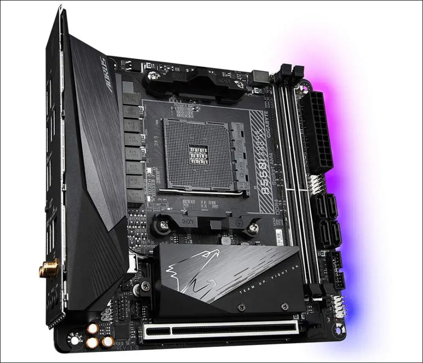 Gigabyte B550I Aorus Pro AX AMD Ryzen Mini-ITX Motherboard