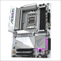 Gigabyte B650E AORUS Elite X AX ICE Motherboard - Supports AMD Ryzen 8000 CPUs, 12+2+2 Phases VRM, up to 8000MHz DDR5 (OC), 1xPCIe 5.0 M2 + 2xPCIe 4.0 M.2, Wi-Fi 6E, 2.5GbE LAN,...