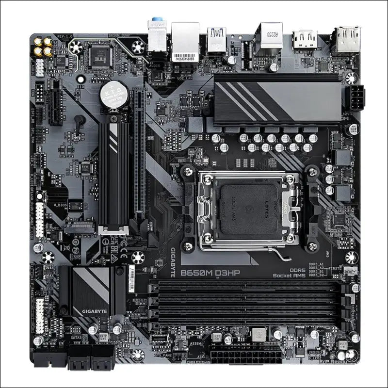 Gigabyte B650E AORUS Elite X AX ICE Motherboard - Supports AMD Ryzen 8000 CPUs, 12+2+2 Phases VRM, up to 8000MHz DDR5 (OC), 1xPCIe 5.0 M2 + 2xPCIe 4.0 M.2, Wi-Fi 6E, 2.5GbE LAN,...