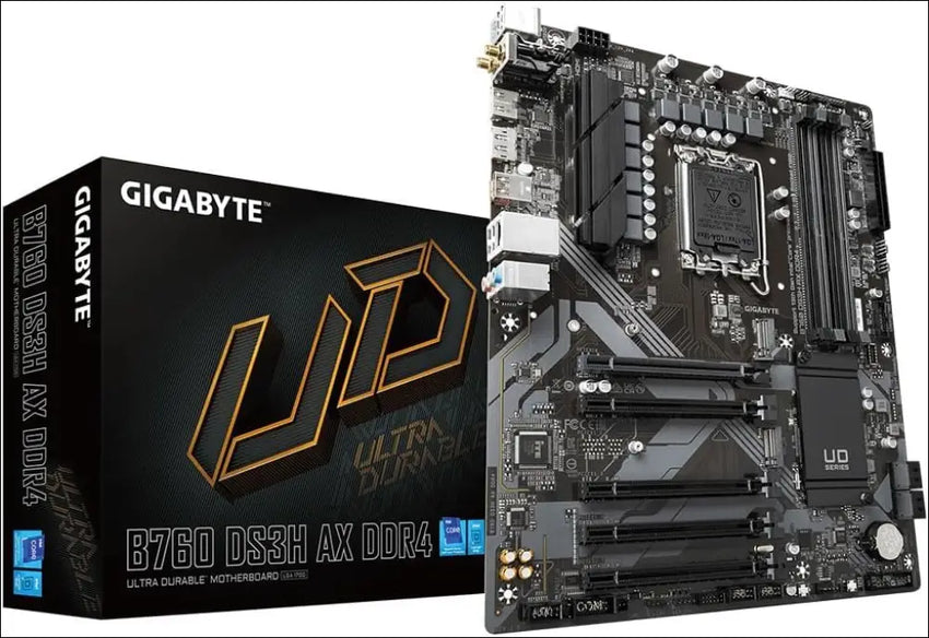 Gigabyte B760 DS3H AX DDR4 Intel LGA 1700 ATX Motherboard