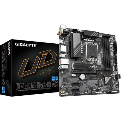 Gigabyte B760M DS3H AX Intel LGA 1700 mATX Motherboard