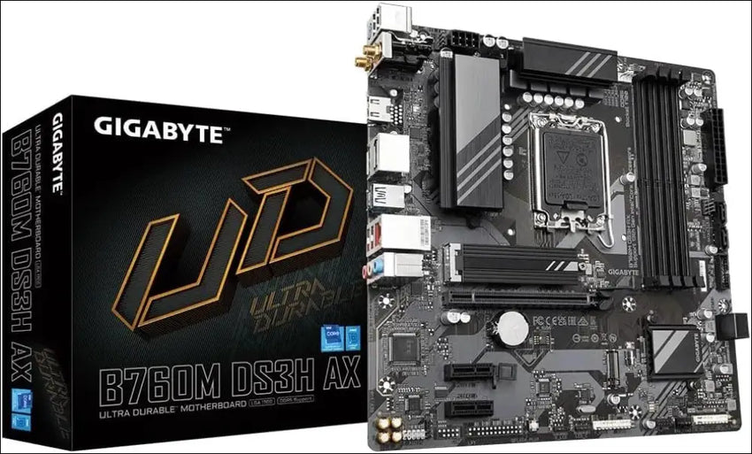 Gigabyte B760M DS3H AX Intel LGA 1700 mATX Motherboard