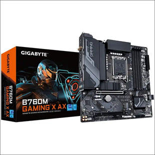 Gigabyte B760M Gaming X AX Intel LGA 1700 m-ATX 4xDDR5 128GB Motherboard