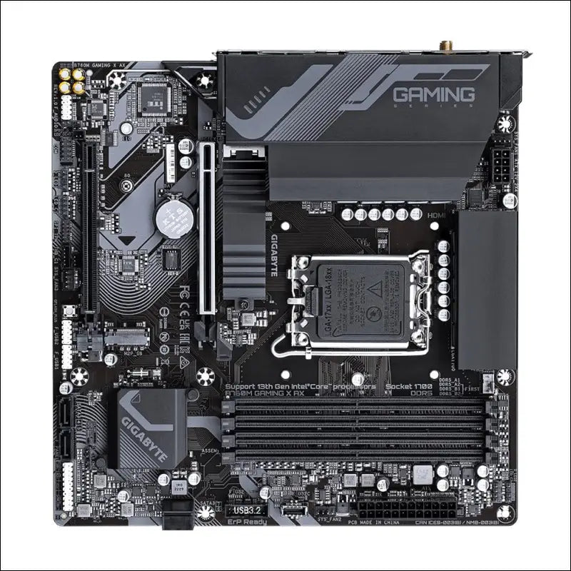 Gigabyte B760M Gaming X AX Intel LGA 1700 m-ATX 4xDDR5 128GB Motherboard