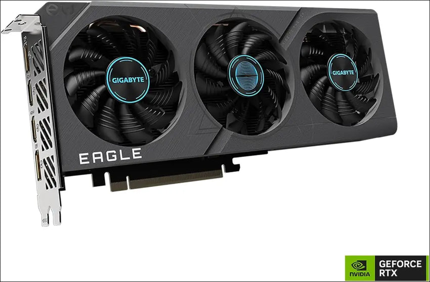 GIGABYTE Geforce RTX 4060 Eagle OC 8G Graphics Card, 3X WINDFORCE Fans, 8GB 128-Bit GDDR6, GV-N4060EAGLE OC-8GD Video Card