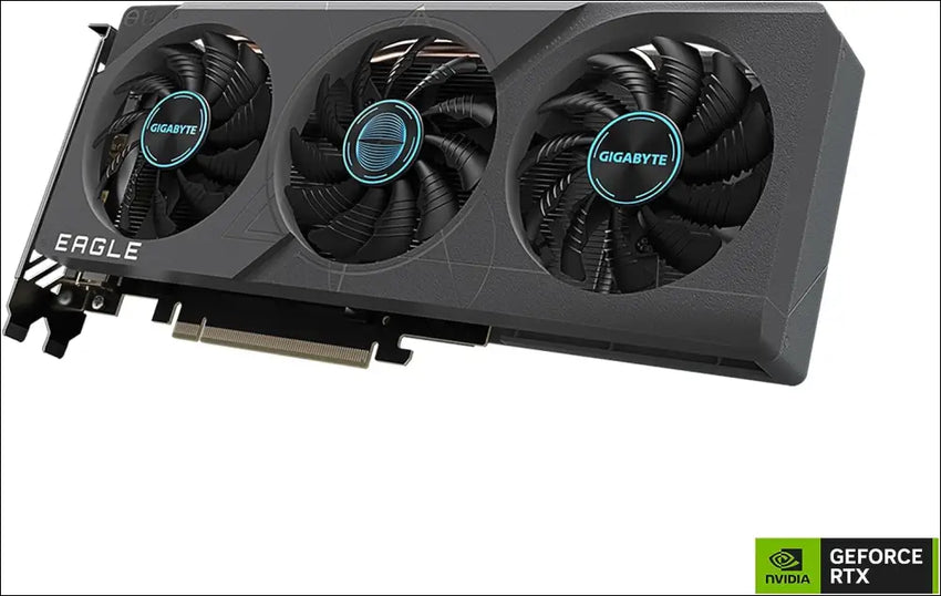 GIGABYTE Geforce RTX 4060 Eagle OC 8G Graphics Card, 3X WINDFORCE Fans, 8GB 128-Bit GDDR6, GV-N4060EAGLE OC-8GD Video Card