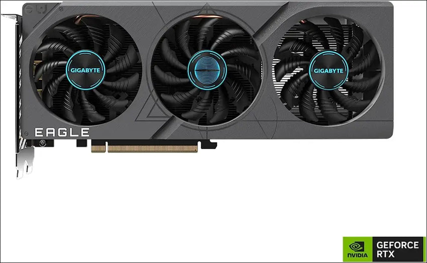 GIGABYTE Geforce RTX 4060 Eagle OC 8G Graphics Card, 3X WINDFORCE Fans, 8GB 128-Bit GDDR6, GV-N4060EAGLE OC-8GD Video Card