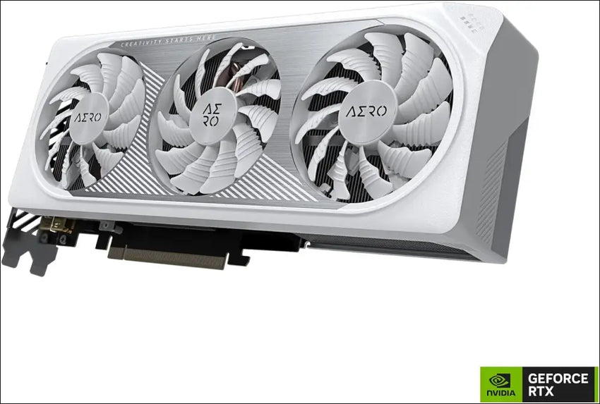 GIGABYTE Geforce RTX 4060 Ti AERO OC 16G Graphics Card, 3X WINDFORCE Fans, 16GB 128-Bit GDDR6, GV-N406TAERO OC-16GD Video Card