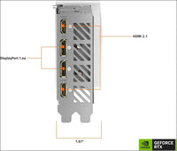 GIGABYTE Geforce RTX 4060 Ti AERO OC 16G Graphics Card, 3X WINDFORCE Fans, 16GB 128-Bit GDDR6, GV-N406TAERO OC-16GD Video Card