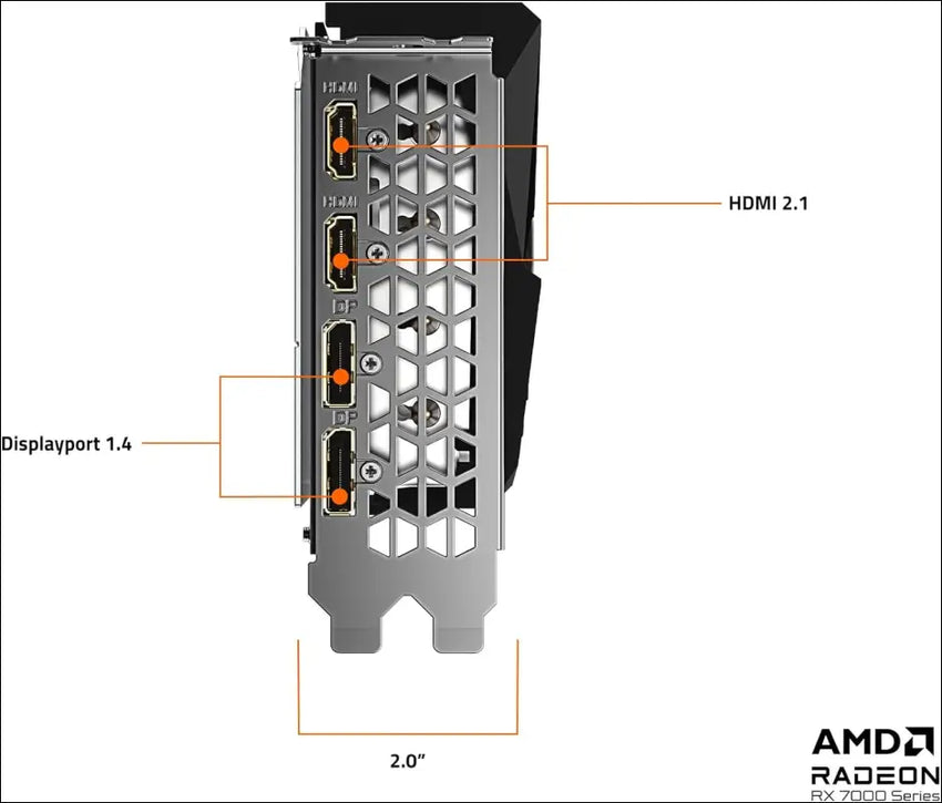 GIGABYTE GV-R76GAMING OC-8GD Radeon RX 7600 Gaming OC 8G Graphics Card, 3X WINDFORCE Fans 8GB 128-Bit GDDR6, Video Card