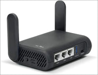 Gl.Inet GL-A1300 (Slate Plus) Wireless VPN Encrypted Travel Router– Easy to Setup, Connect to Hotel Wifi & Captive Portal, Phone Tethering, Assess Point, Pocket-Sized, Open Source, NAS (AU Plug)