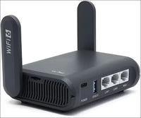 GL.iNet GL-AXT1800 (Slate AX) Wi-Fi 6 Gigabit Travel Router Extender/Repeater for Hotel&Public Network VPN