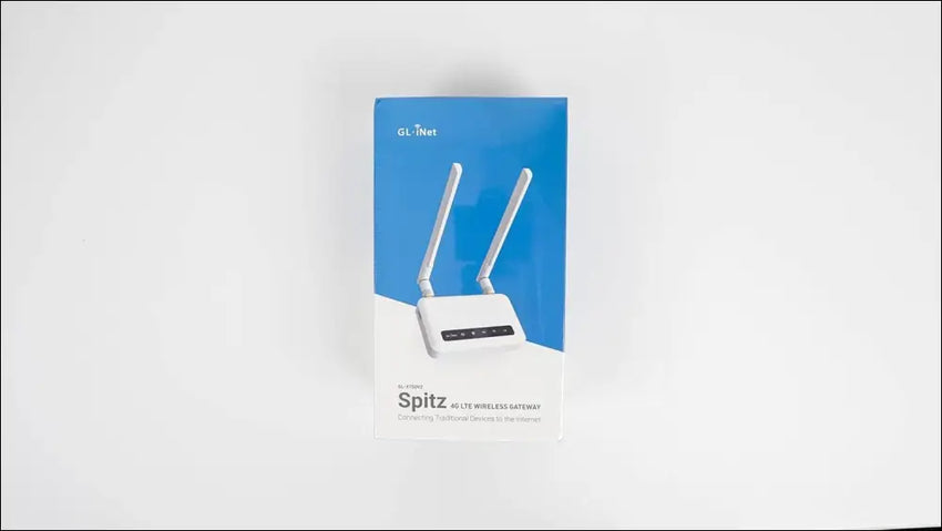 GL.iNet GL-X750 (Spitz) Version 2, 4G LTE OpenWrt VPN Router, 128GB Max MicroSD, AC750 Dual-Band Wi-Fi, IoT Gateway, VPN Client and Server (EP06-E)