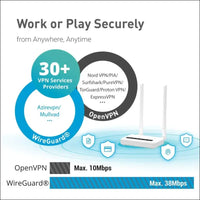 GL.iNet GL-X750 (Spitz) Version 2, 4G LTE OpenWrt VPN Router, 128GB Max MicroSD, AC750 Dual-Band Wi-Fi, IoT Gateway, VPN Client and Server (EP06-E)
