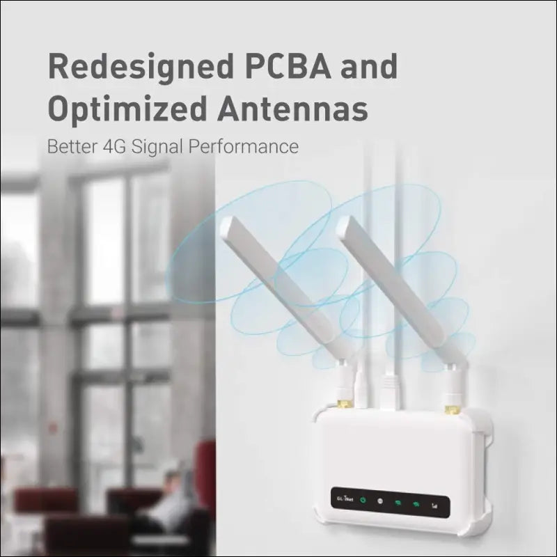 GL.iNet GL-X750 (Spitz) Version 2, 4G LTE OpenWrt VPN Router, 128GB Max MicroSD, AC750 Dual-Band Wi-Fi, IoT Gateway, VPN Client and Server (EP06-E)