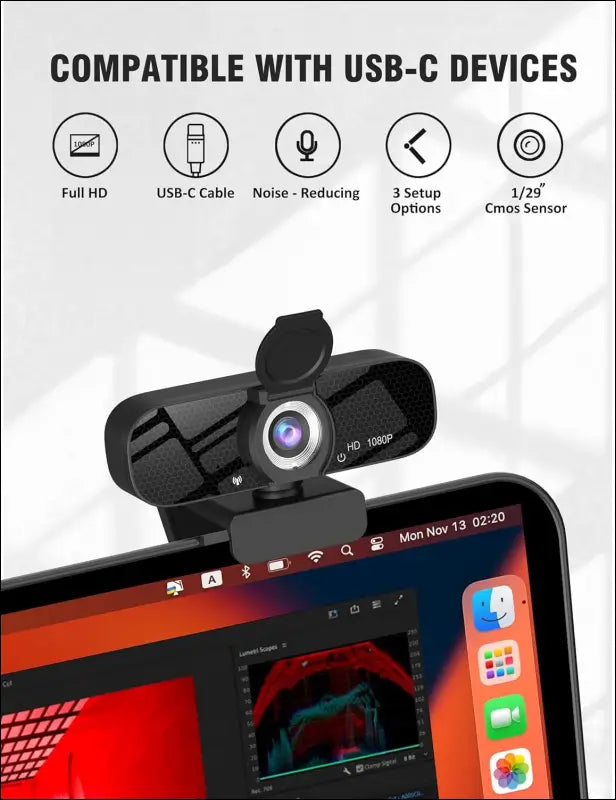 * **Gohero Webcam: Full HD Streaming Camera**