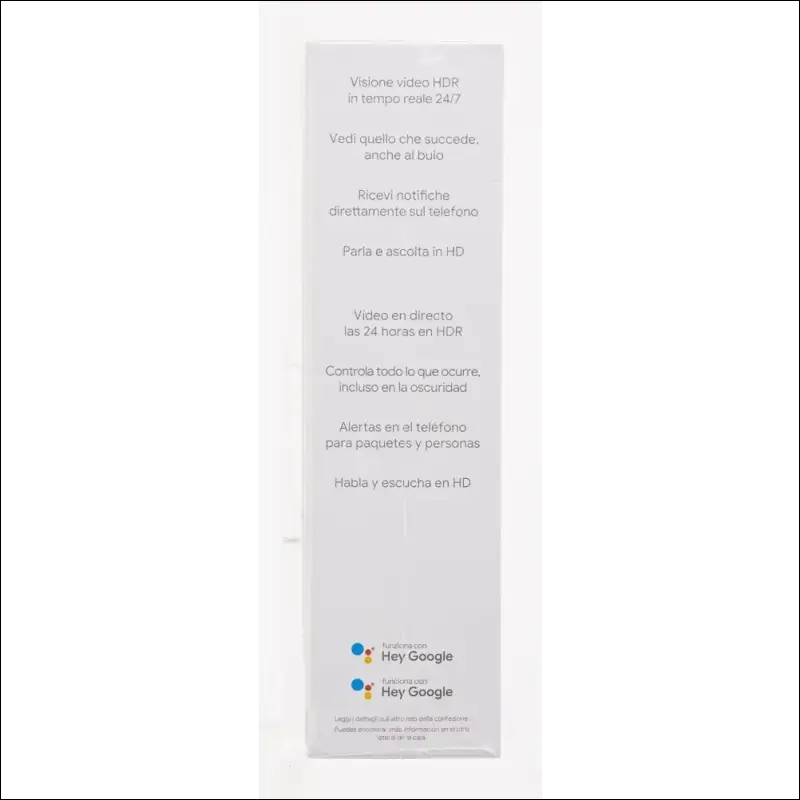 Google GWX3T Nest Doorbell Battery Video, Snow