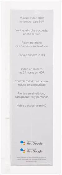 Google GWX3T Nest Doorbell Battery Video, Snow