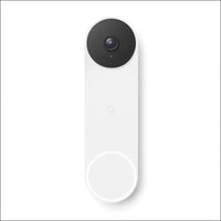 Google GWX3T Nest Doorbell Battery Video, Snow