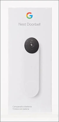 Google GWX3T Nest Doorbell Battery Video, Snow