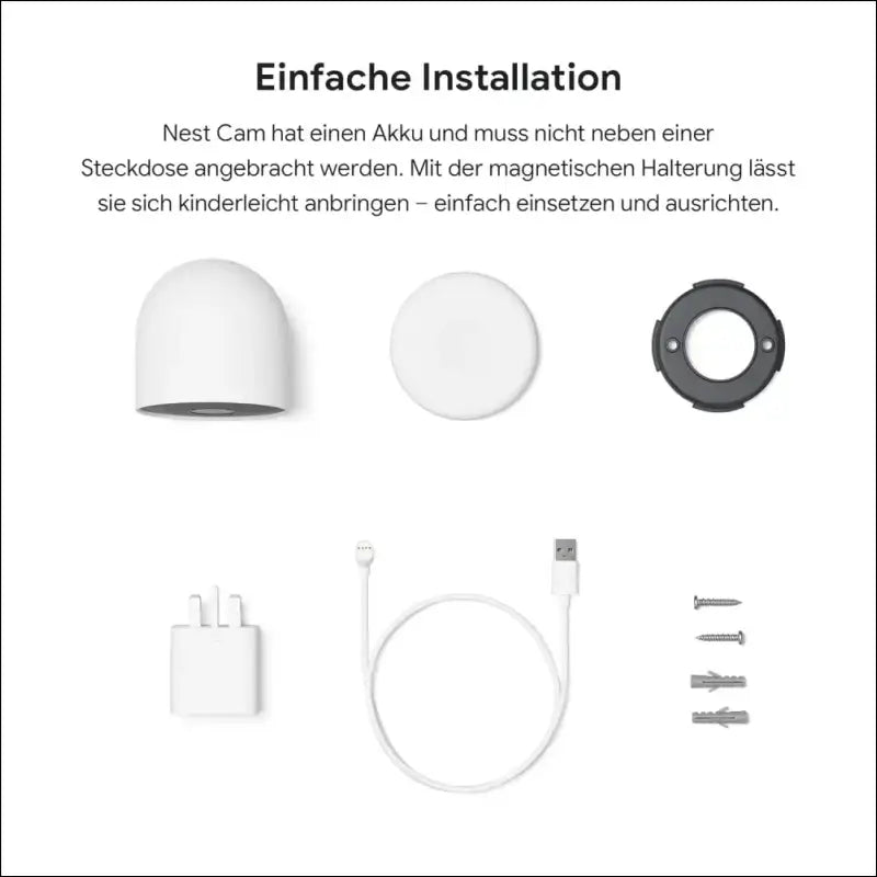Google Nest CAM Outdoor GA01317-DE GA01317DE (GA01317-DE)