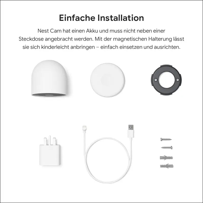 Google Nest CAM Outdoor GA01317-DE GA01317DE (GA01317-DE)