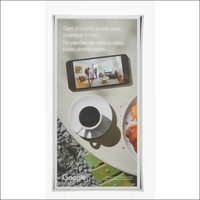 Google Nest Cam with Wired Home Security Camera - White, 5.69 x 6.4 x 9.84 cm, 393 Grams